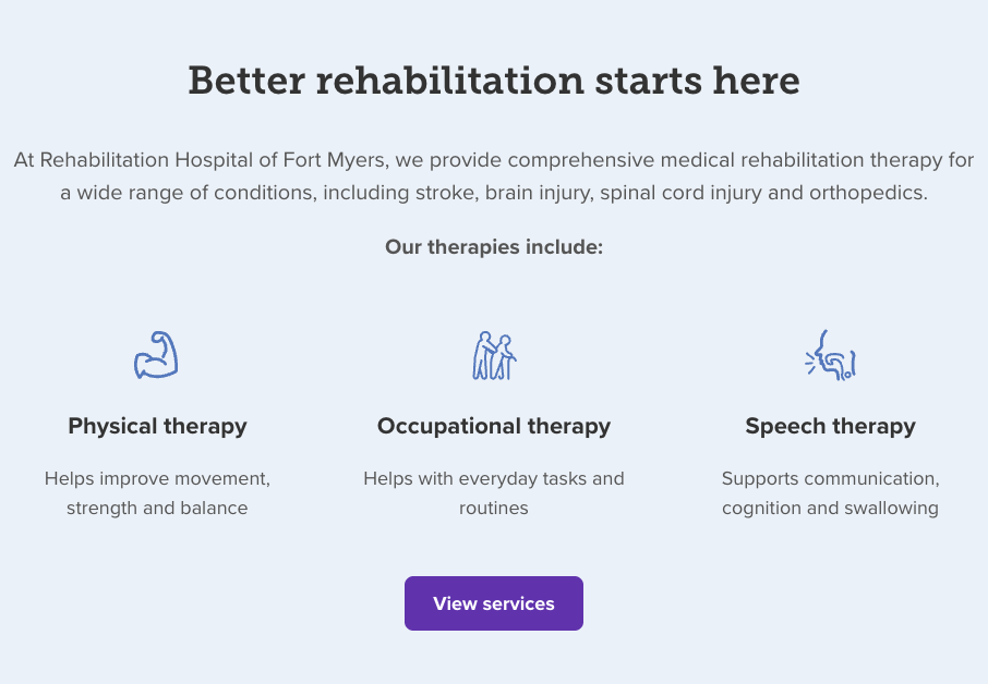 Encompass Health Rehabilitation Hospital Of Fort Myers