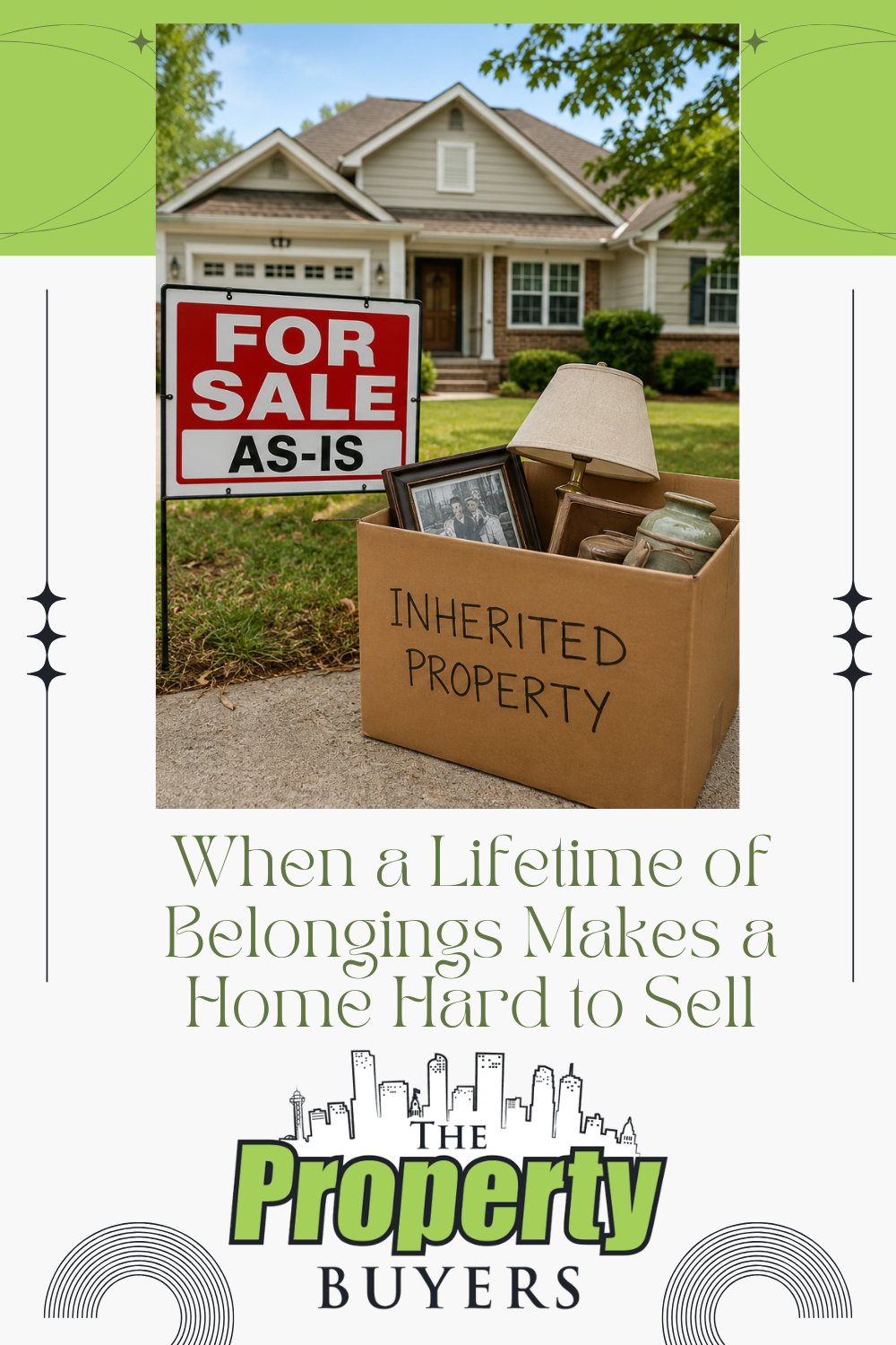When a Lifetime of Belongings Makes a Home Hard to Sell