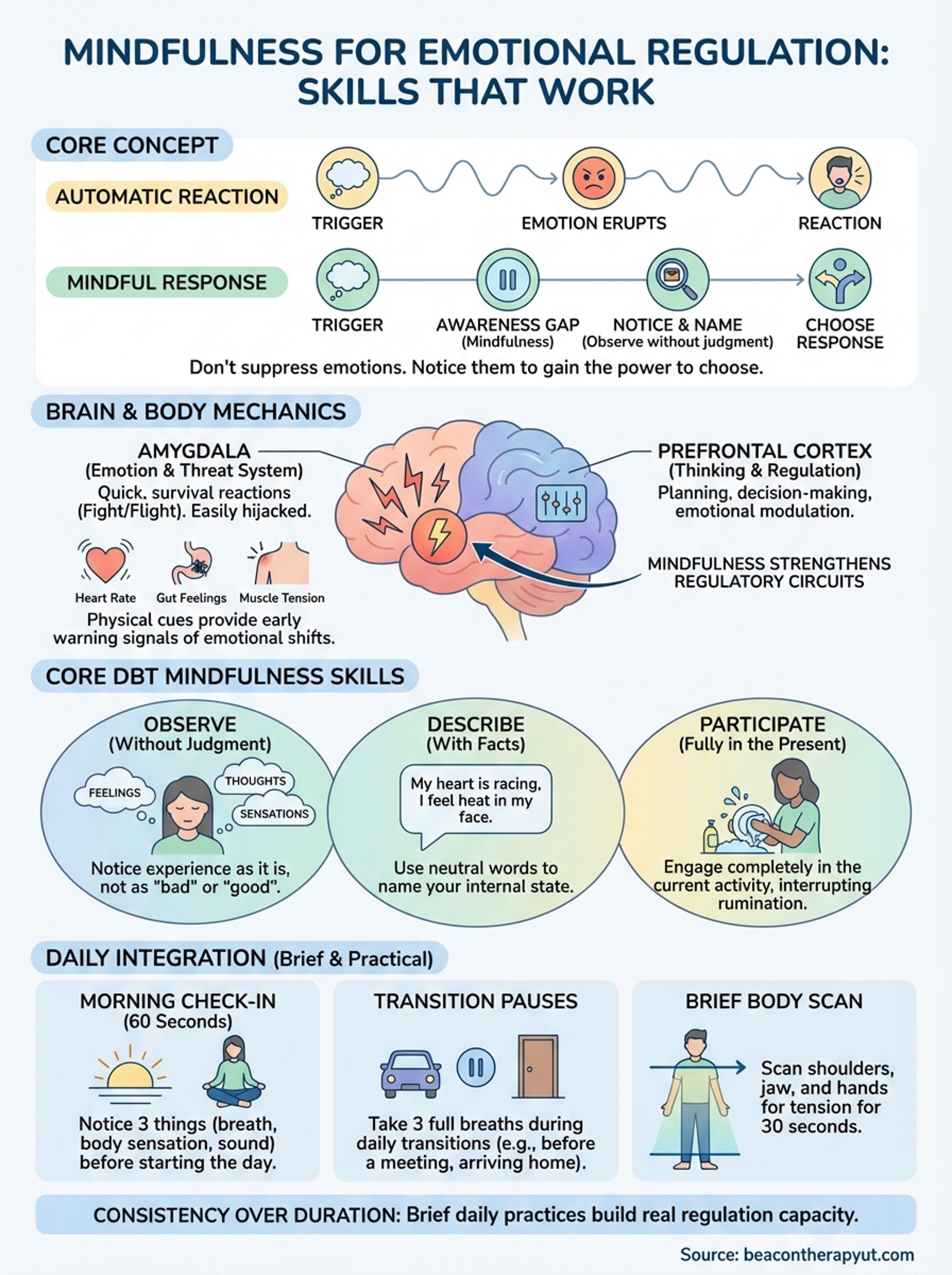 Mindfulness for Emotional Regulation: Skills That Work