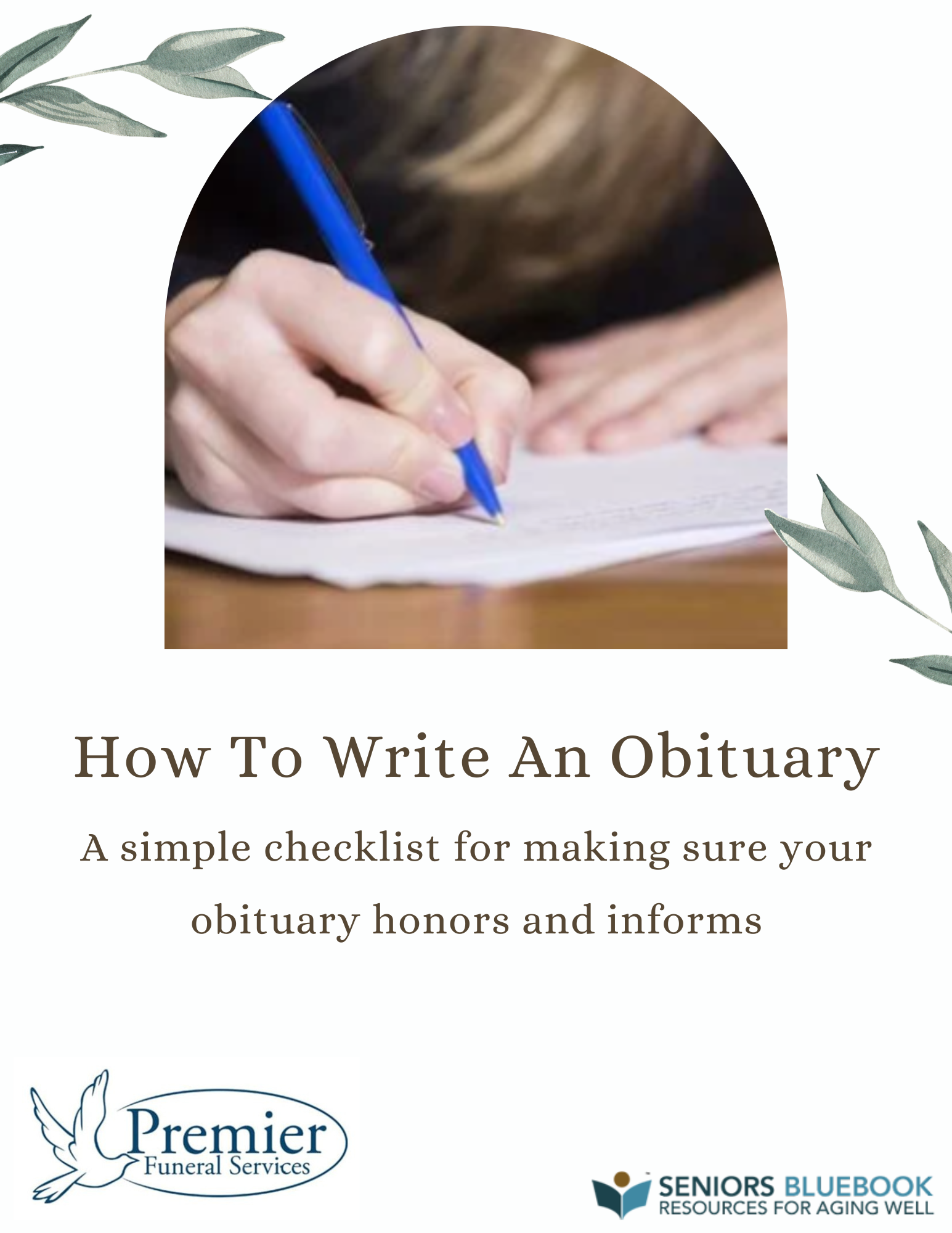 How To Write An Obituary A Simple Checklist