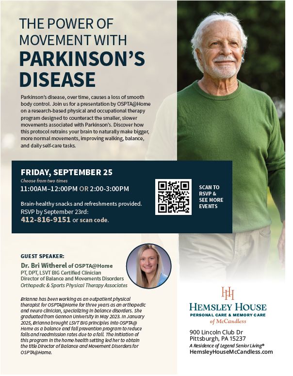 The Power of Movement With Parkinson's Disease