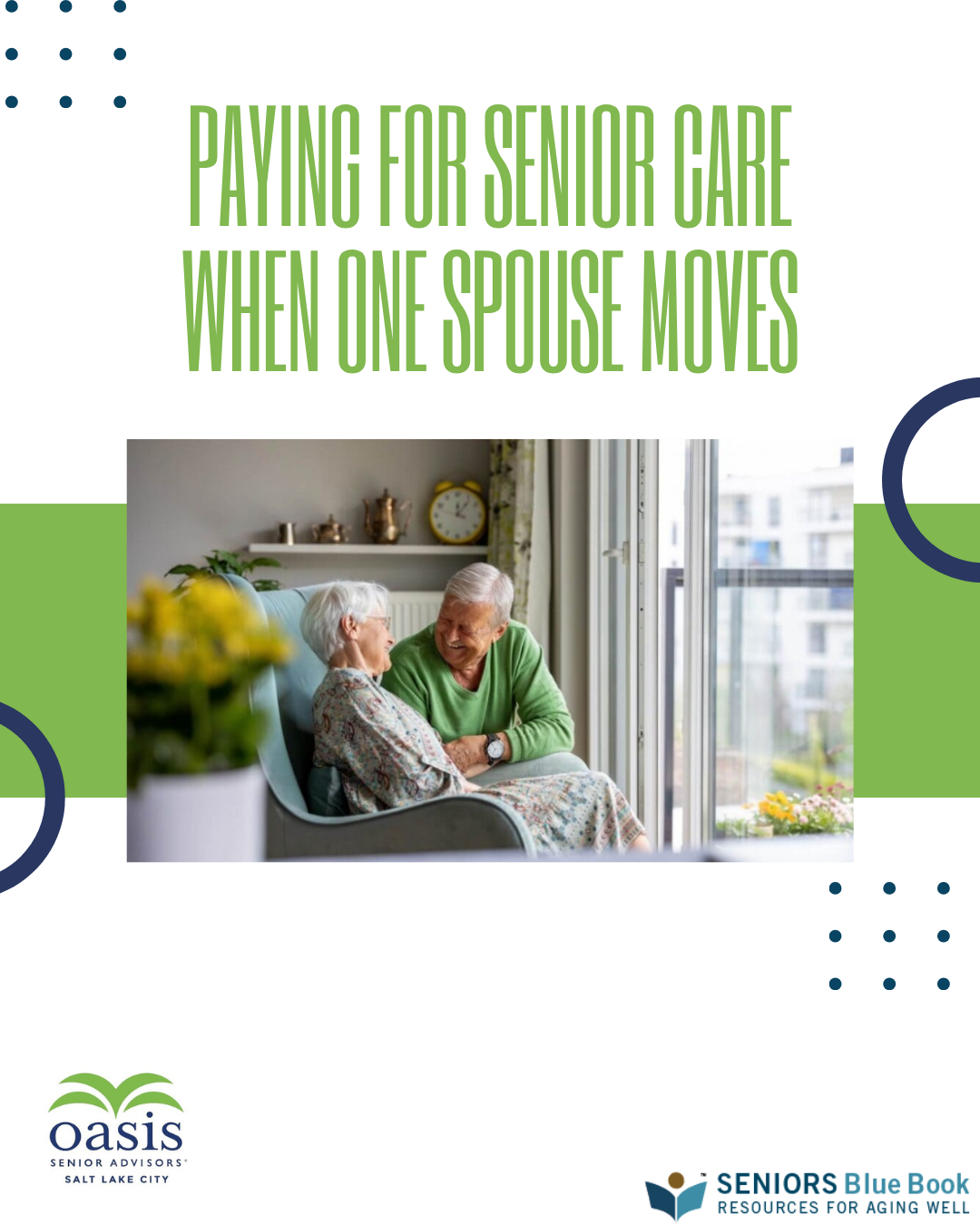 Paying for Senior Care When One Spouse Moves