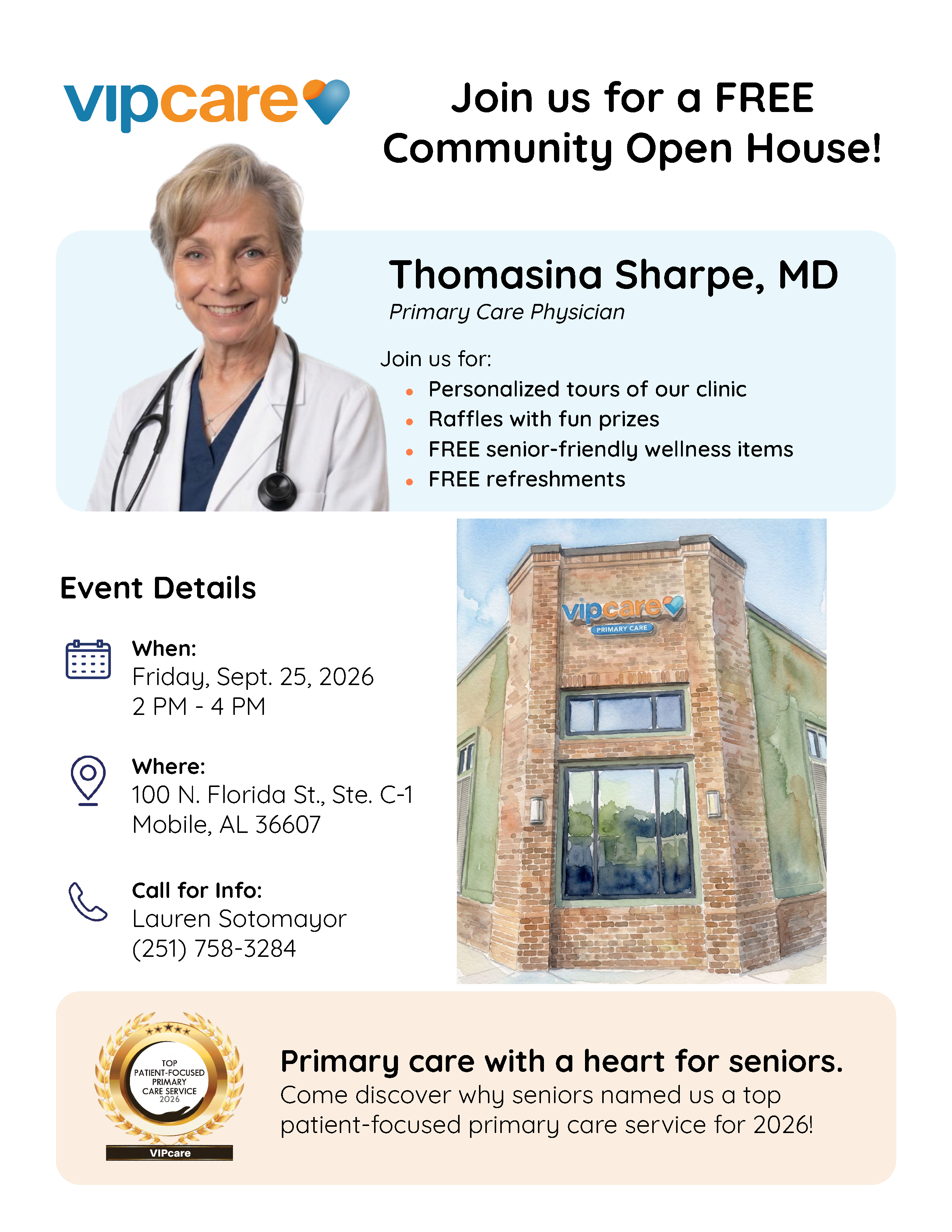 VIPcare Open House - Midtown Mobile