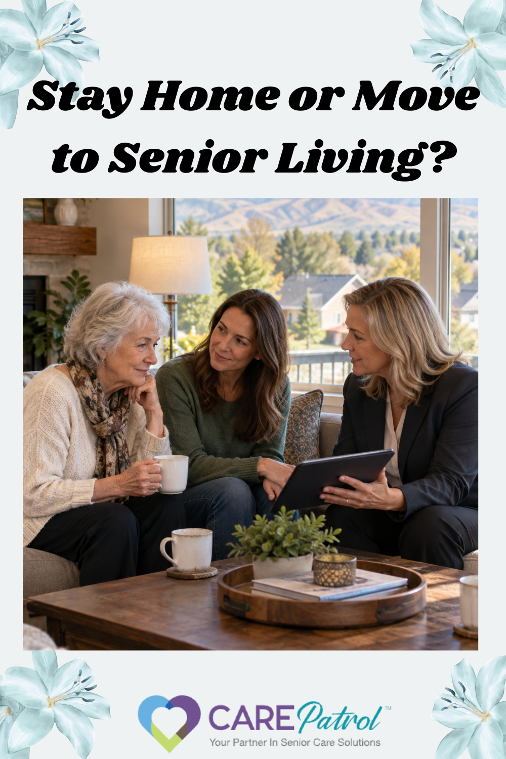 Stay Home or Move to Senior Living?