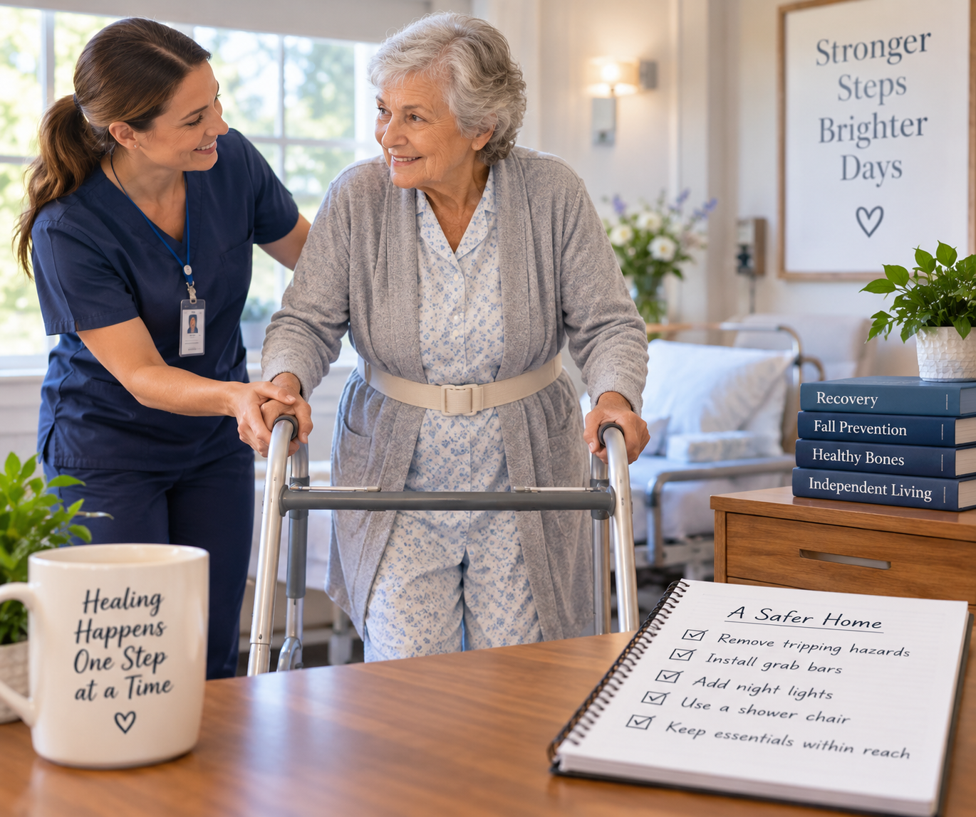 A Family Guide to Hip Fracture Surgery and the First Weeks of Recovery