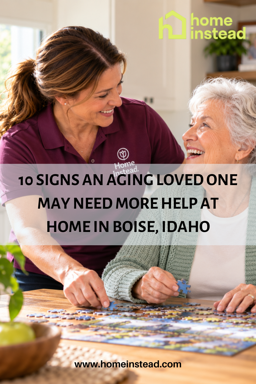 10 Signs an Aging Loved One May Need More Help at Home in Boise, Idaho