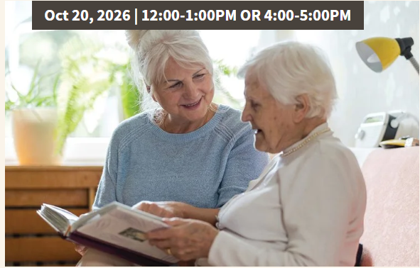 Dementia Decoded: Types, Signs & How to Move Forward 10/26/2026
