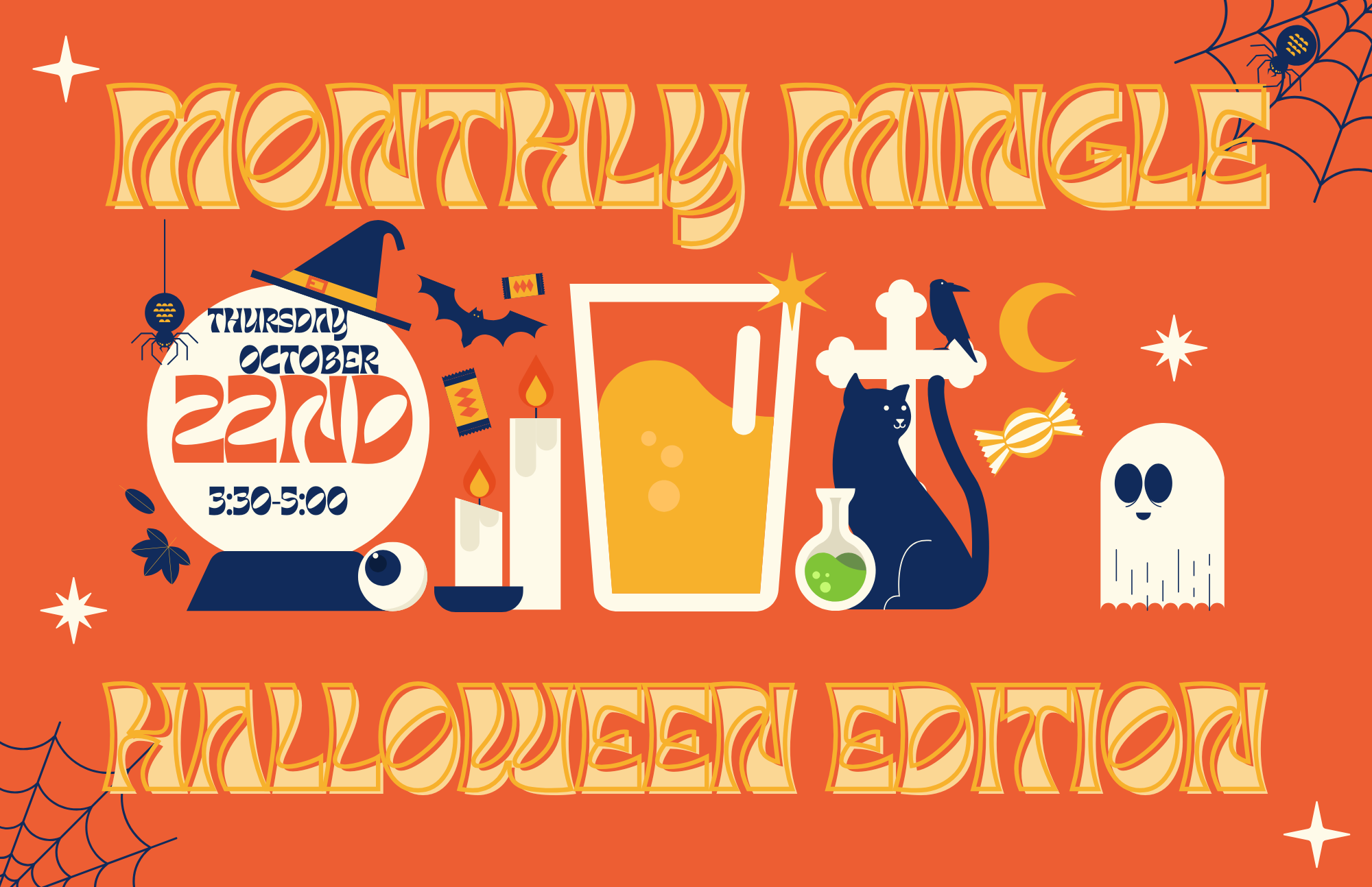 Monthly Mingle Halloween Edition!