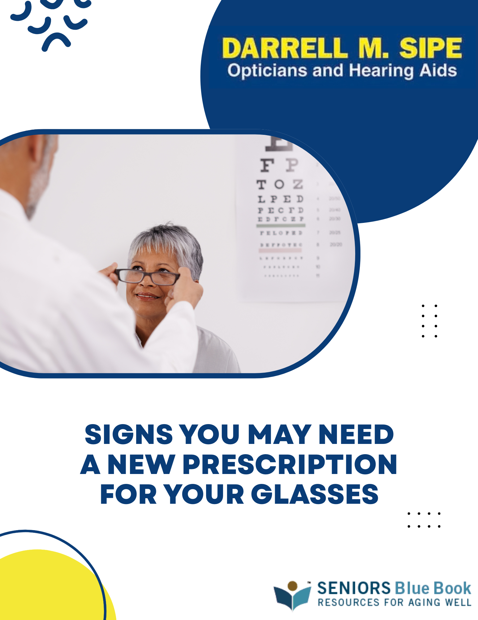 Signs You May Need a New Prescription for Your Glasses