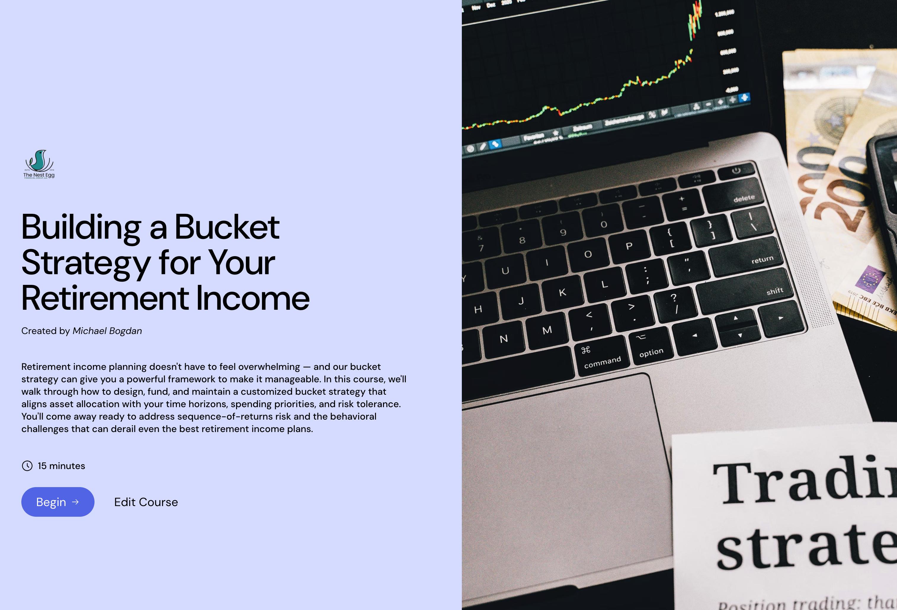 Building a Bucket Strategy for Your Retirement Income