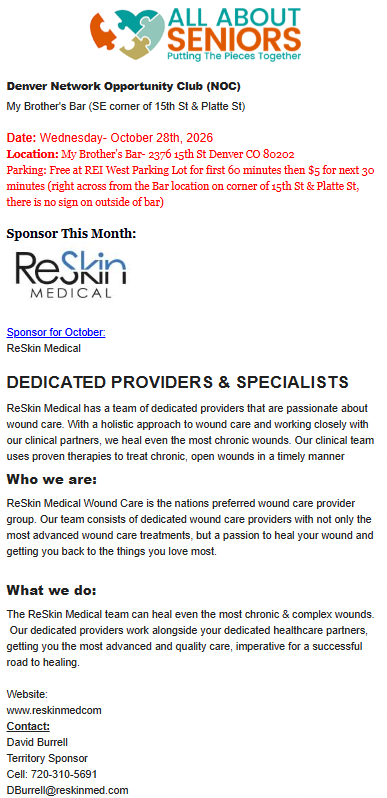 Denver Network Opportunity Club (NOC) - October