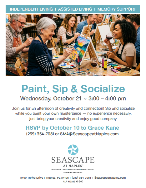 Paint, Sip & Socialize at Seascape